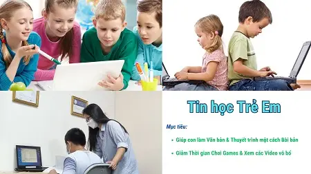 Trung tâm Tin học VT - Tin học Trẻ Em Hè 